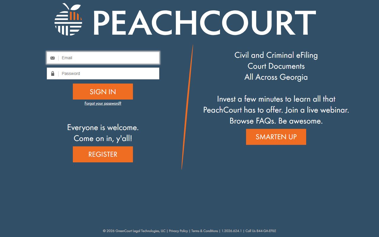Seminole County court records PeachCourt account portal