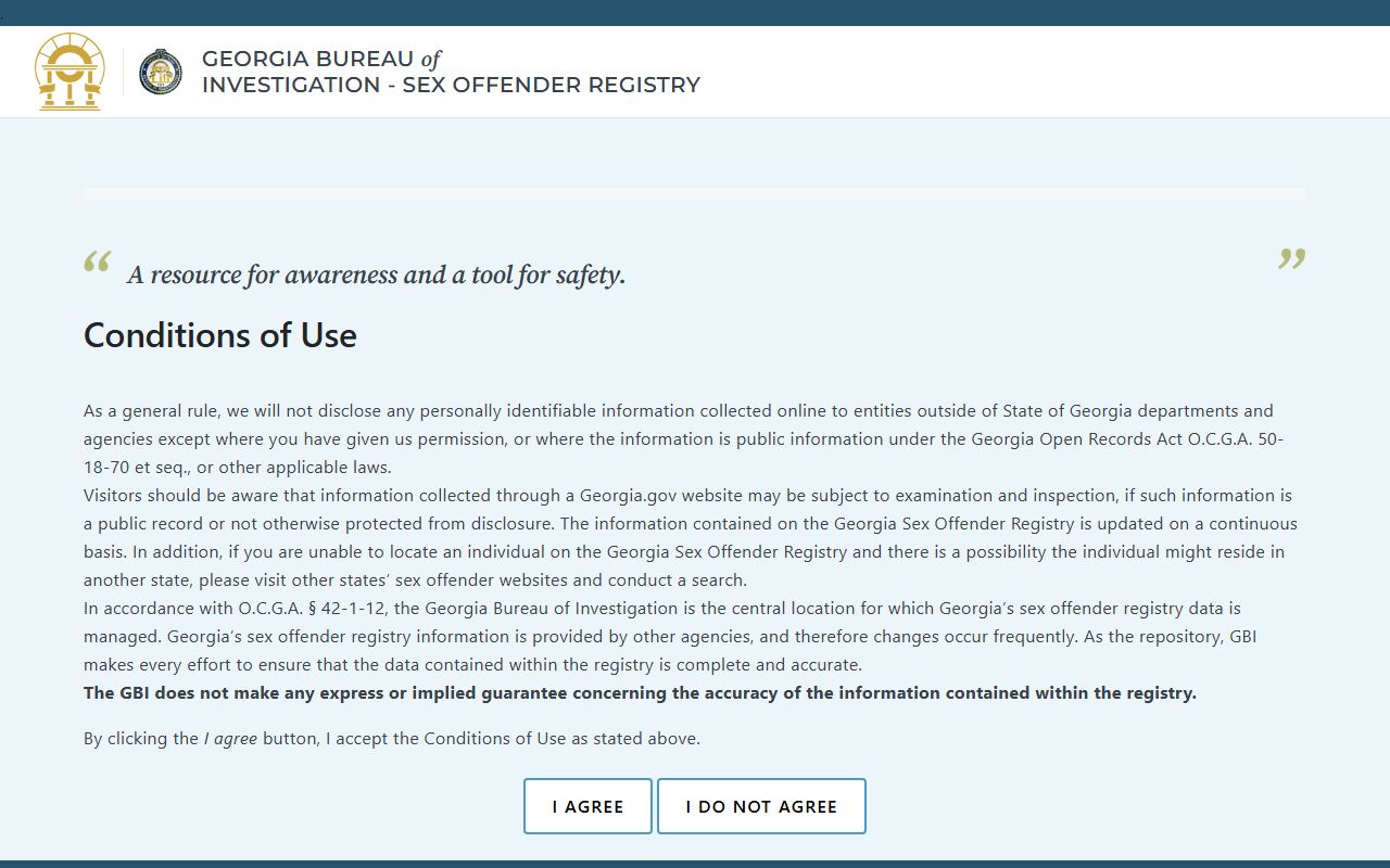 Seminole County warrant records and GBI public registry search